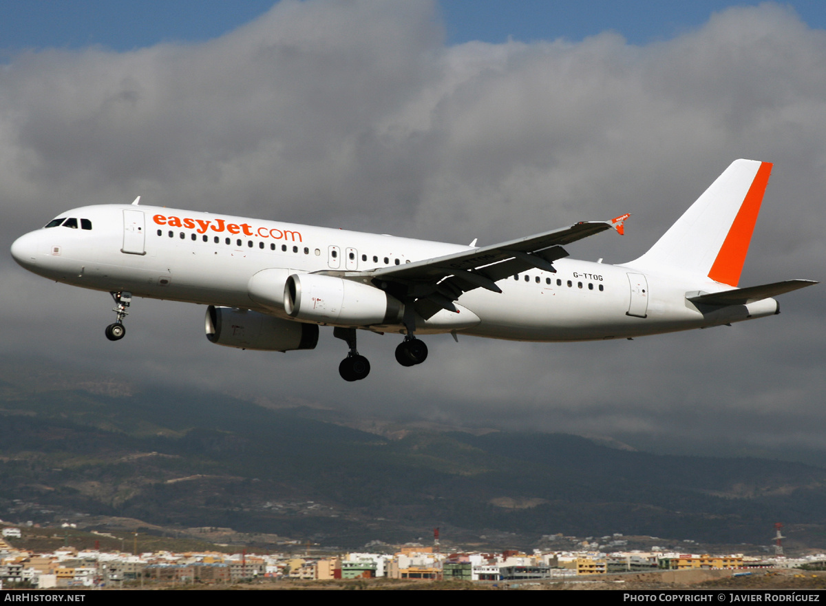 Aircraft Photo of G-TTOG | Airbus A320-232 | EasyJet | AirHistory.net #699108