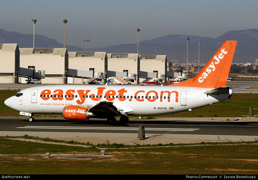 Aircraft Photo of G-EZYN | Boeing 737-33V | EasyJet | AirHistory.net #699109
