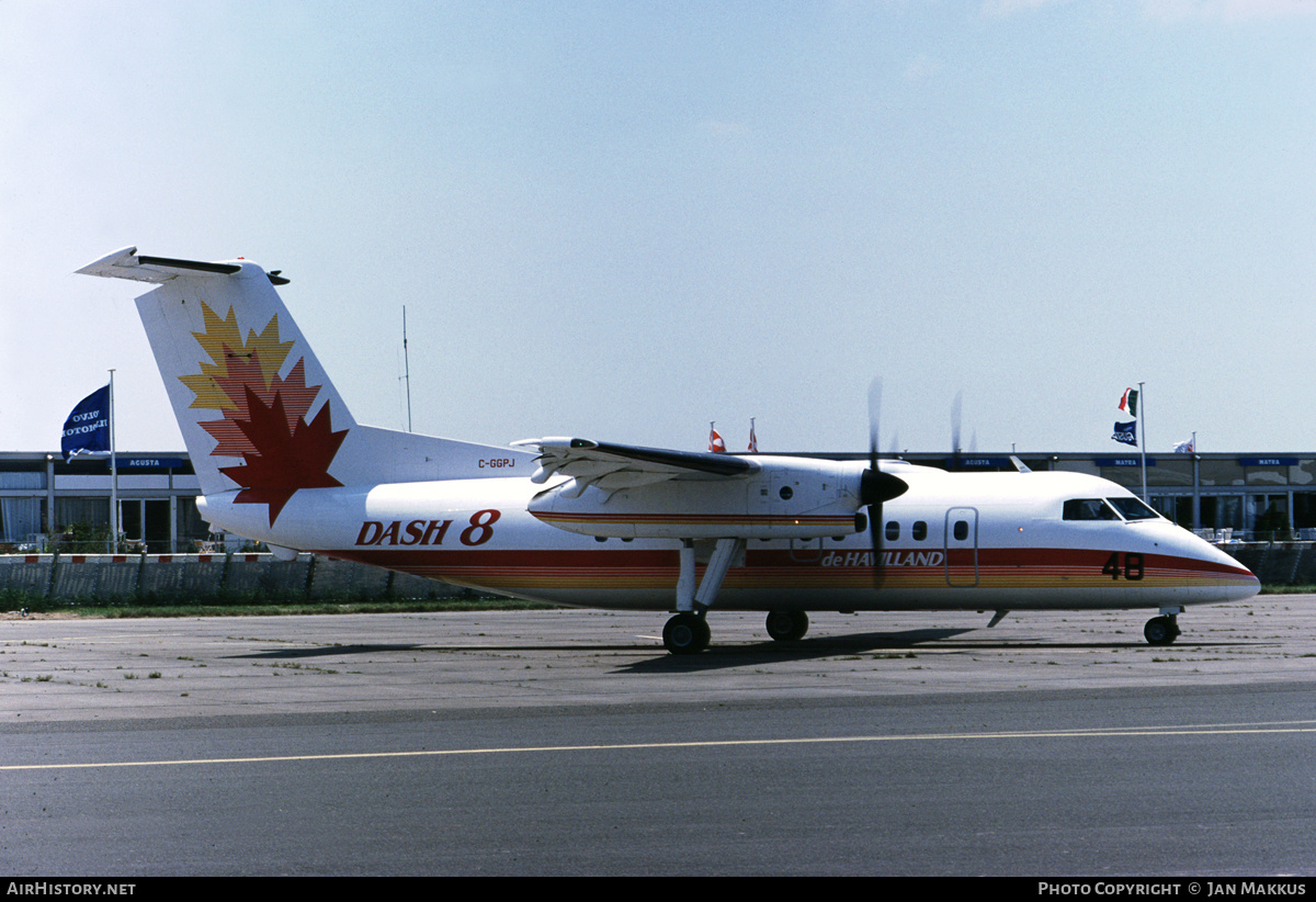 Aircraft Photo of C-GGPJ | De Havilland Canada DHC-8-102 Dash 8 | De Havilland Canada | AirHistory.net #699122