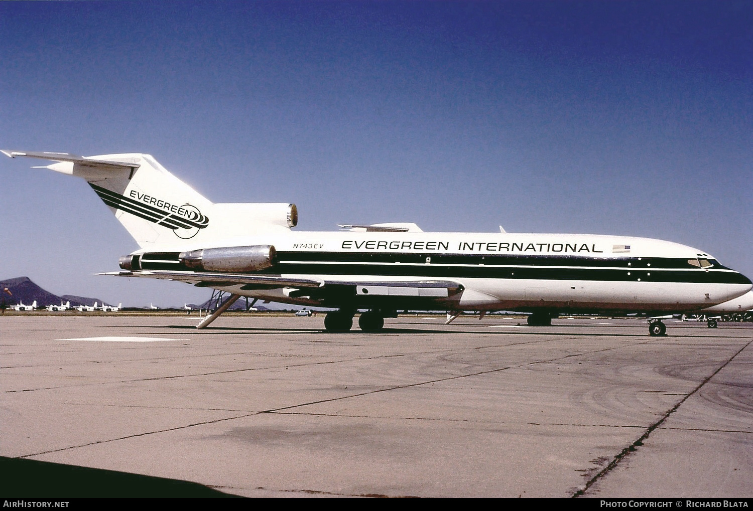 Aircraft Photo of N743EV | Boeing 727-22(F) | Evergreen International Airlines | AirHistory.net #699129