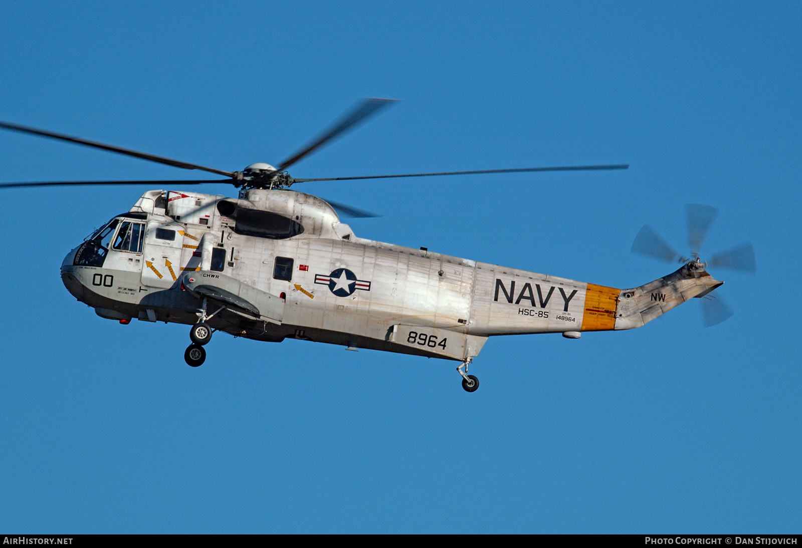 Aircraft Photo of 148964 / 8964 | Sikorsky UH-3H Sea King (S-61B) | USA - Navy | AirHistory.net #699154