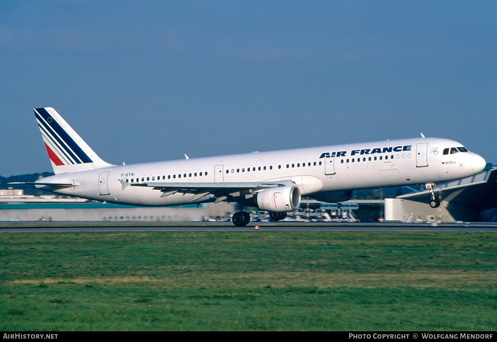 Aircraft Photo of F-GTAI | Airbus A321-211 | Air France | AirHistory.net #699163