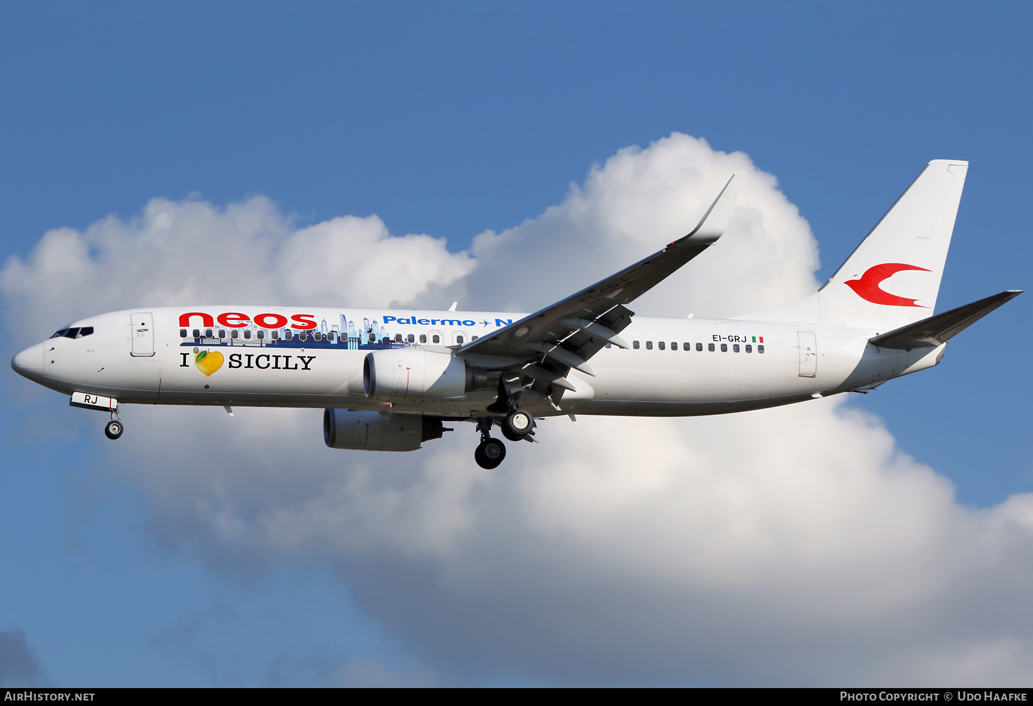 Aircraft Photo of EI-GRJ | Boeing 737-81M | Neos | AirHistory.net #699173