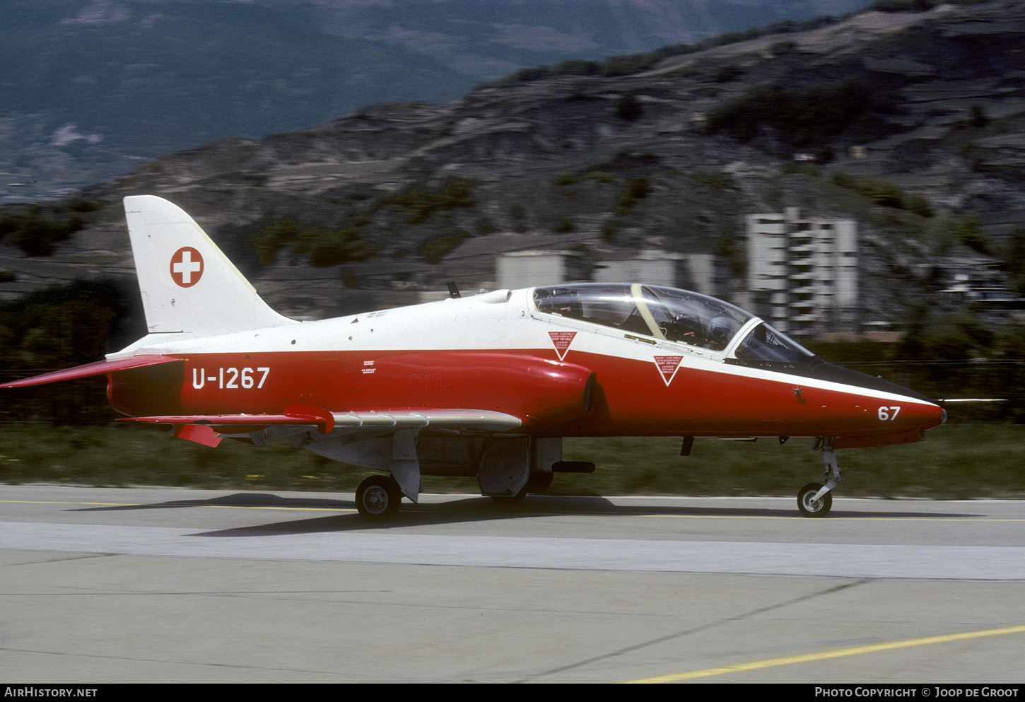 Aircraft Photo of U-1267 | British Aerospace Hawk 66 | Switzerland - Air Force | AirHistory.net #699187
