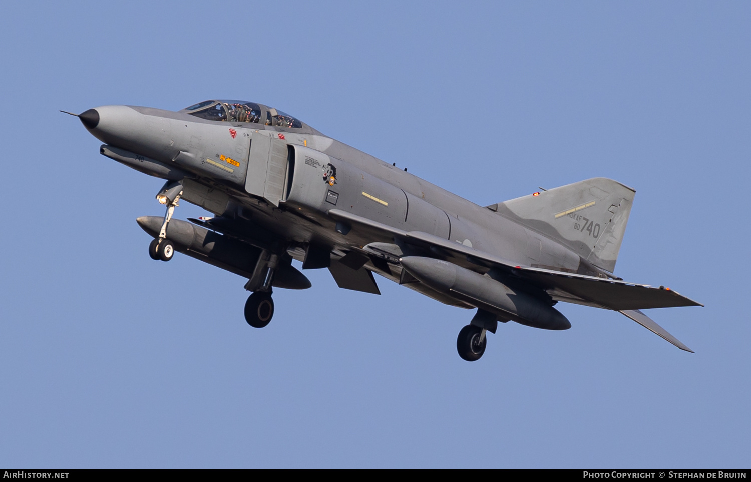 Aircraft Photo of 80-740 | McDonnell Douglas F-4E Phantom II | South Korea - Air Force | AirHistory.net #699202