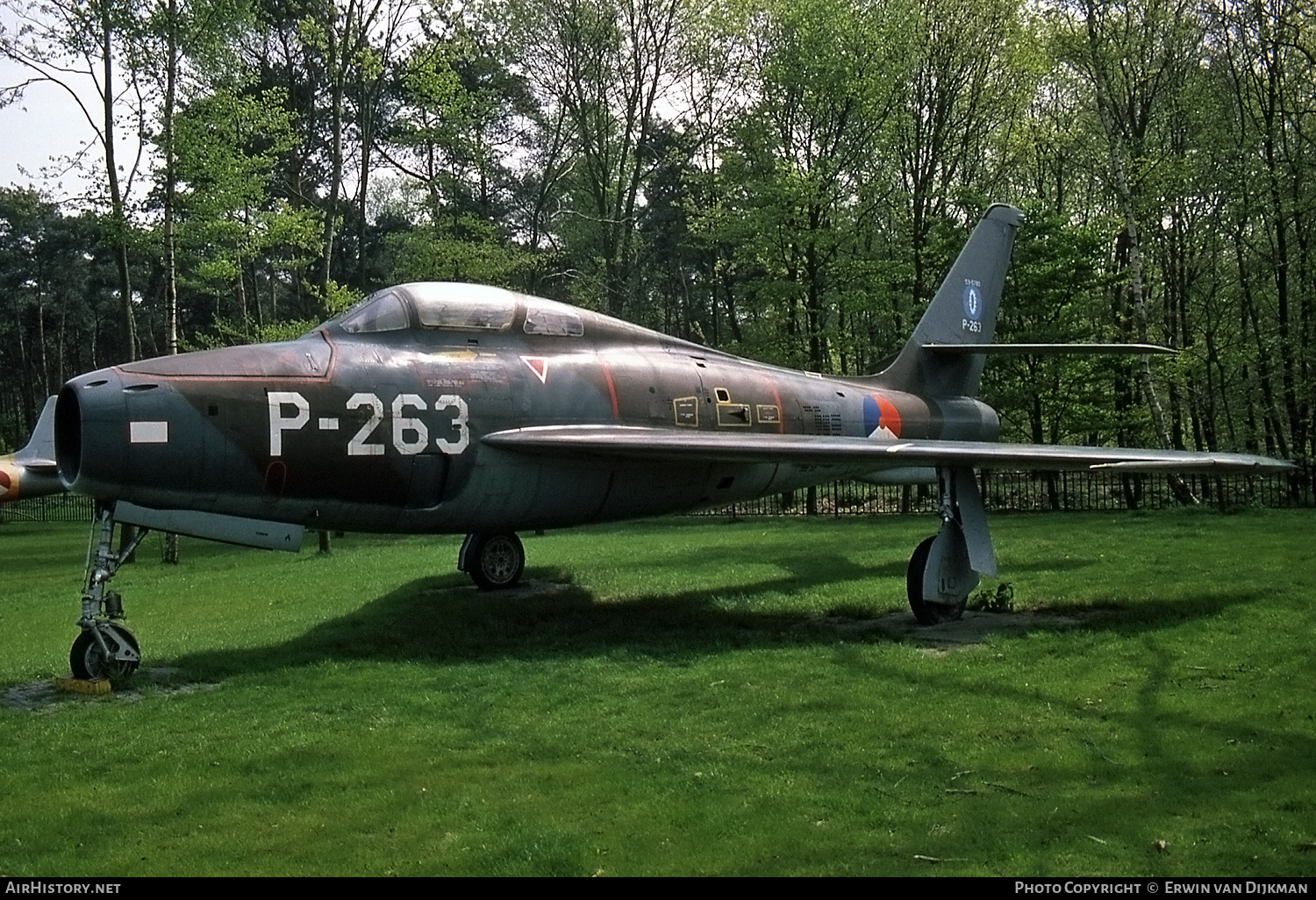Aircraft Photo of P-263 / 53-6780 | Republic F-84F Thunderstreak | Netherlands - Air Force | AirHistory.net #699208