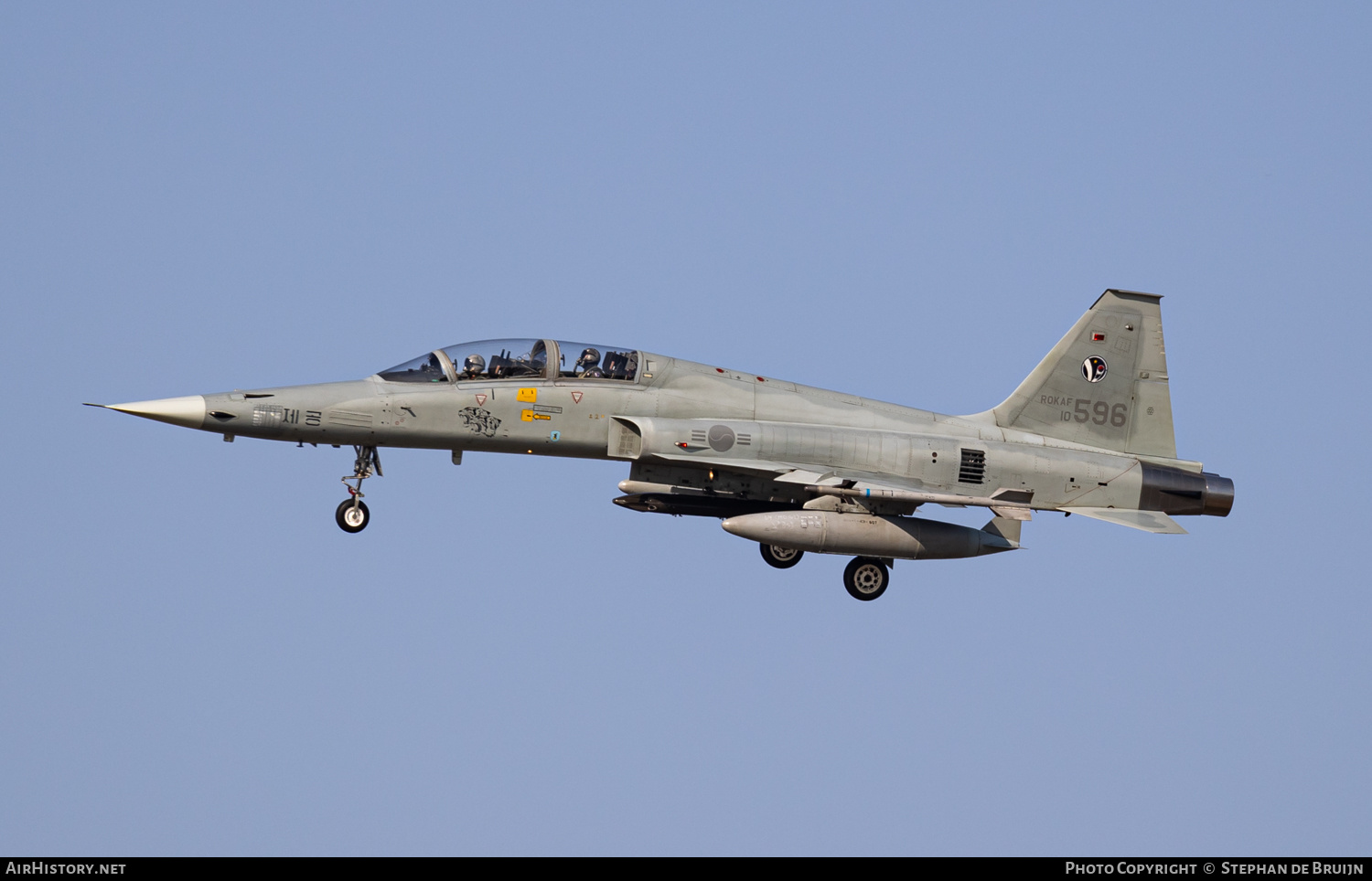 Aircraft Photo of 10-596 | Northrop KF-5F Jegongho | South Korea - Air Force | AirHistory.net #699232