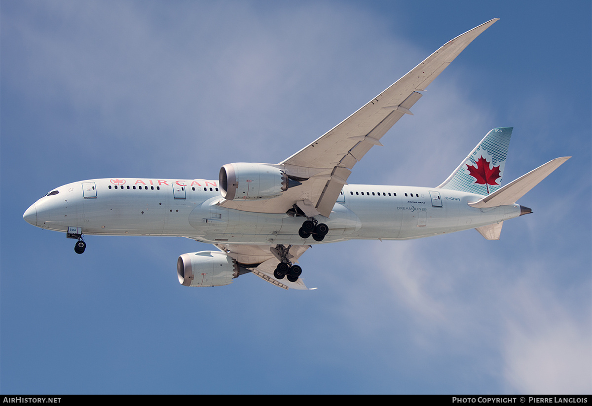 Aircraft Photo of C-GHPV | Boeing 787-8 Dreamliner | Air Canada | AirHistory.net #699244
