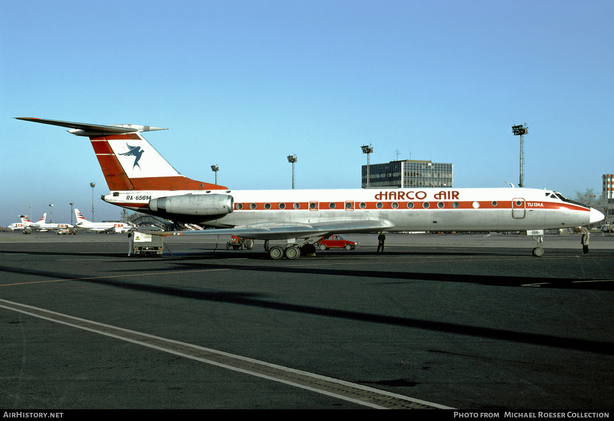 Aircraft Photo of RA-65614 | Tupolev Tu-134AK | Harco Air | AirHistory.net #699249