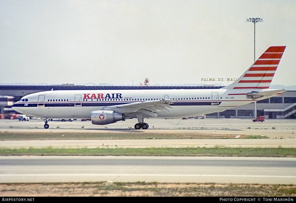 Aircraft Photo of OH-LAB | Airbus A300B4-203FF | Kar-Air | AirHistory.net #699269