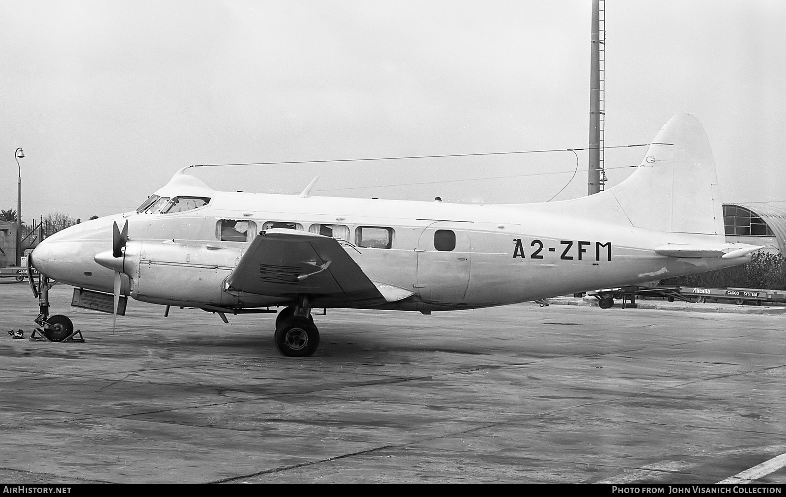Aircraft Photo of A2-ZFM | De Havilland D.H. 104 Dove 6 | AirHistory.net #699300