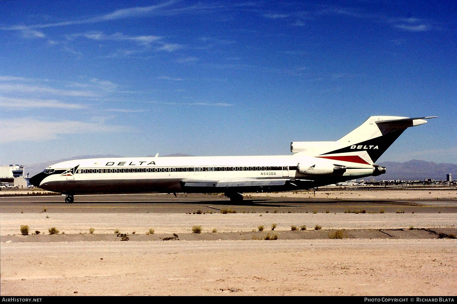 Aircraft Photo of N540DA | Boeing 727-232/Adv | Delta Air Lines | AirHistory.net #699306