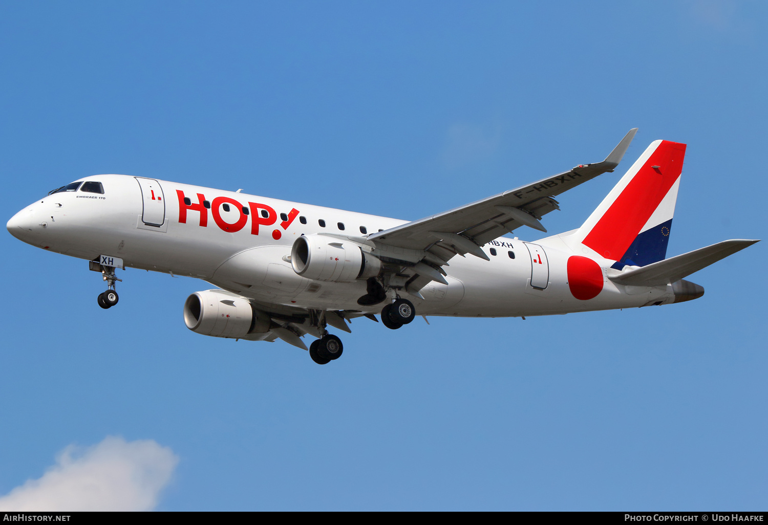 Aircraft Photo of F-HBXH | Embraer 170STD (ERJ-170-100STD) | Hop! | AirHistory.net #699322