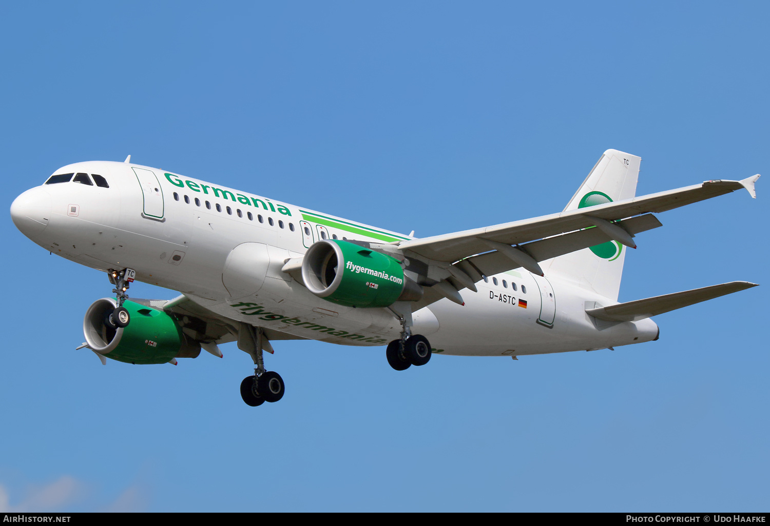 Aircraft Photo of D-ASTC | Airbus A319-112 | Germania | AirHistory.net #699327