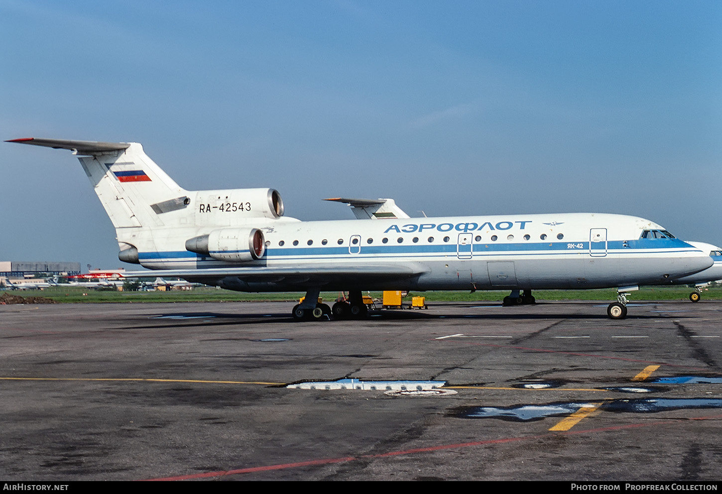 Aircraft Photo of RA-42543 | Yakovlev Yak-42 | Aeroflot | AirHistory.net #699329