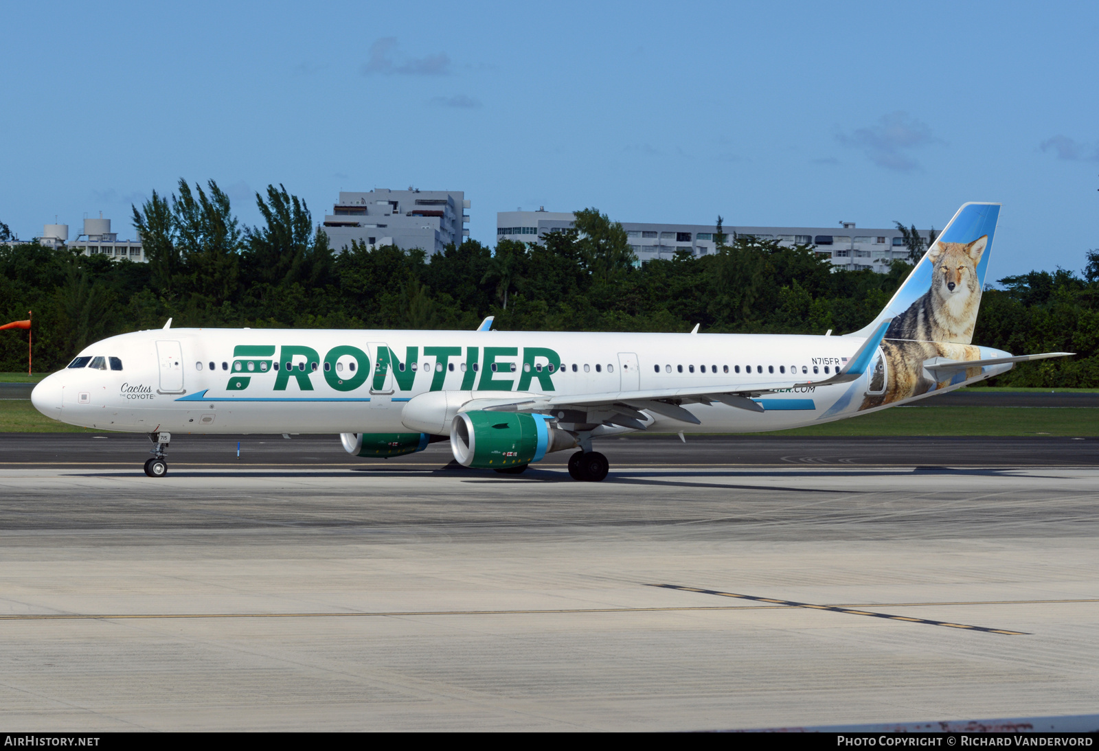 Aircraft Photo of N715FR | Airbus A321-211 | Frontier Airlines | AirHistory.net #699338