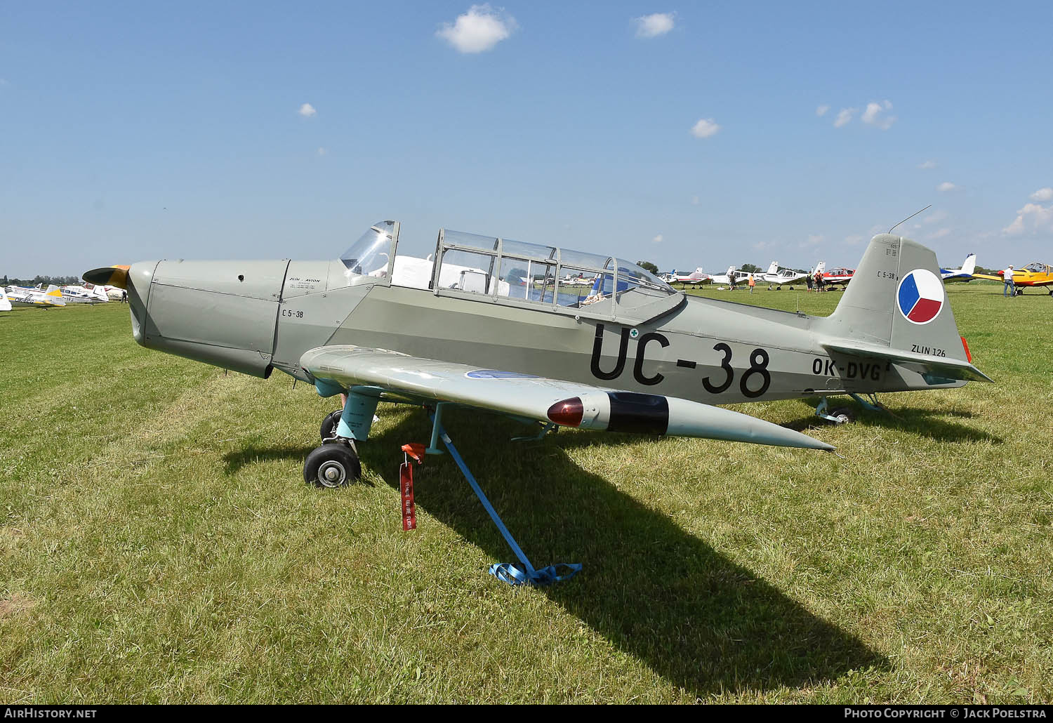 Aircraft Photo of OK-DVG / UC-38 | Zlin Z-126 Trener 2 | Czechoslovakia - Air Force | AirHistory.net #699341