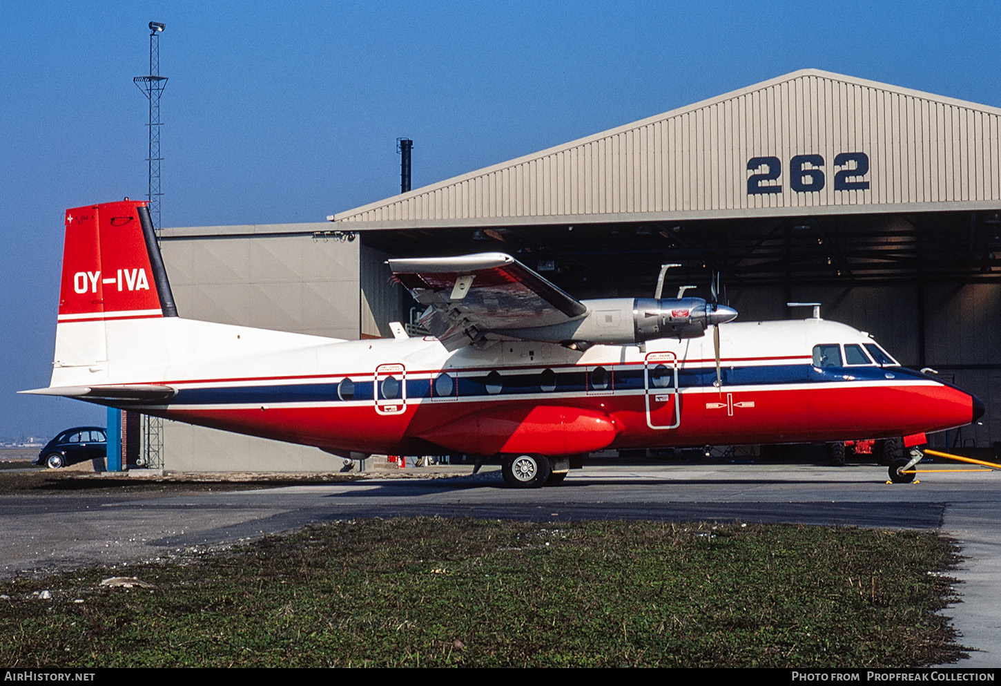 Aircraft Photo of OY-IVA | Nord 262A-42 | SLV - Statens Luftfartsvæsen | AirHistory.net #699351