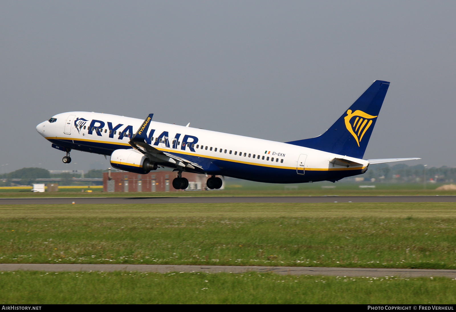 Aircraft Photo of EI-EKN | Boeing 737-8AS | Ryanair | AirHistory.net #699356