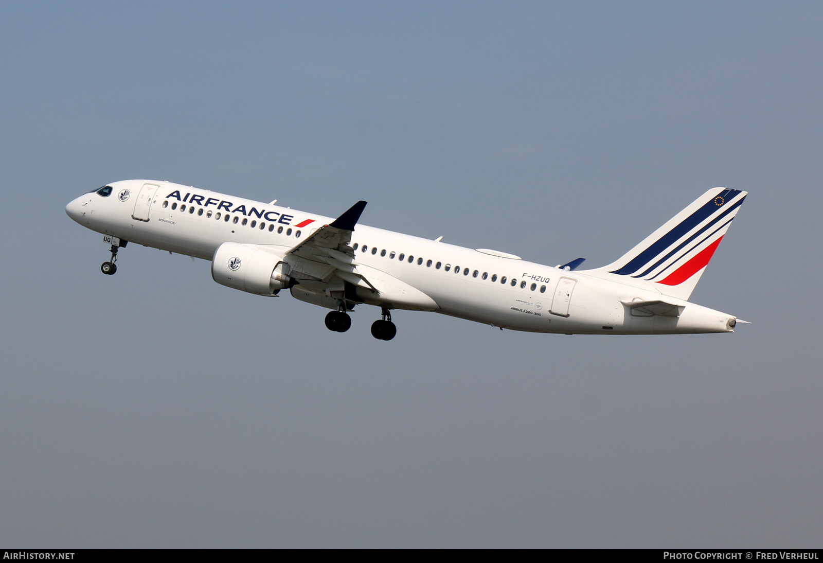 Aircraft Photo of F-HZUQ | Airbus A220-371 (BD-500-1A11) | Air France | AirHistory.net #699358
