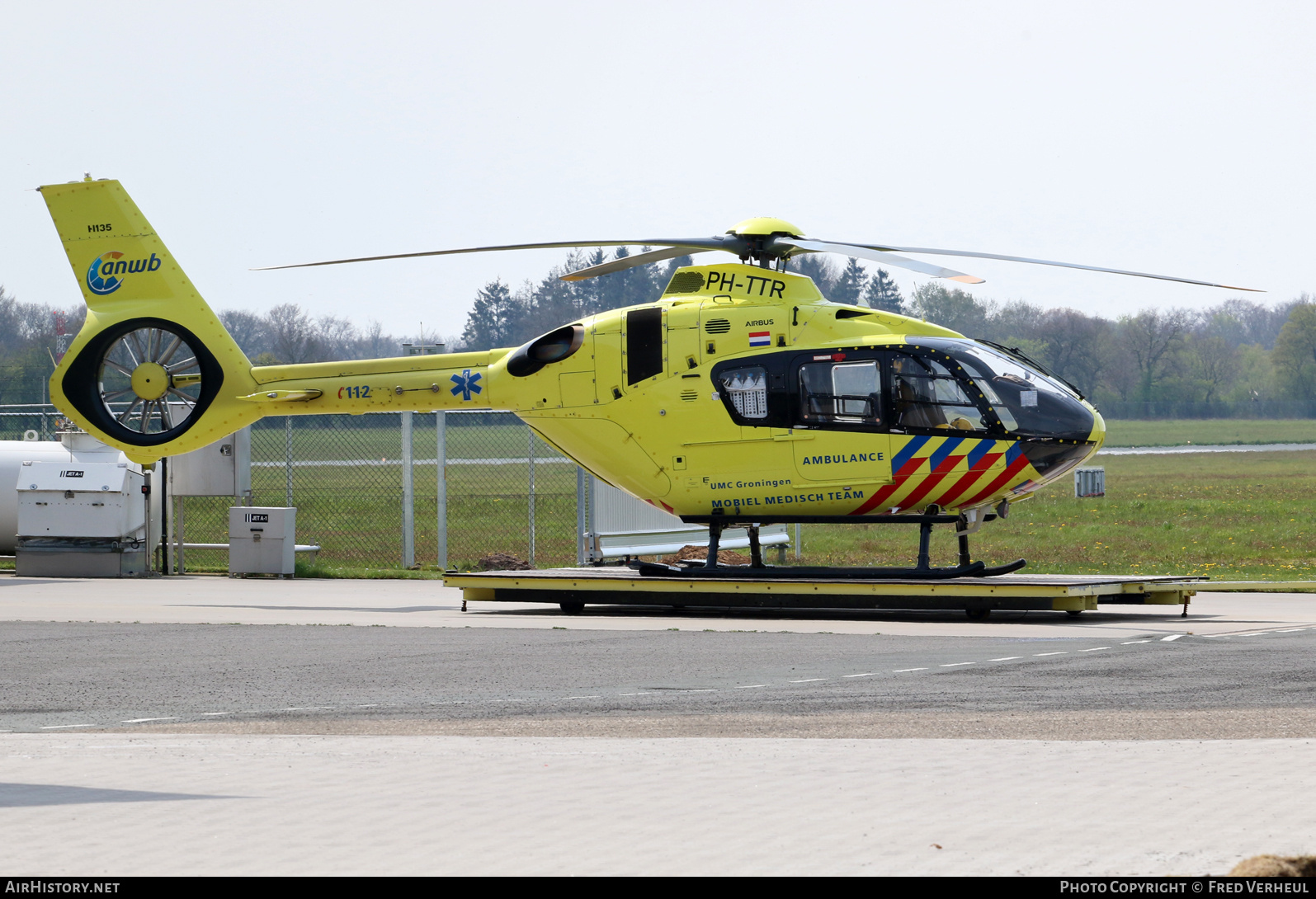 Aircraft Photo of PH-TTR | Airbus Helicopters EC-135P-3 | ANWB Mobiel Medisch Team | AirHistory.net #699386