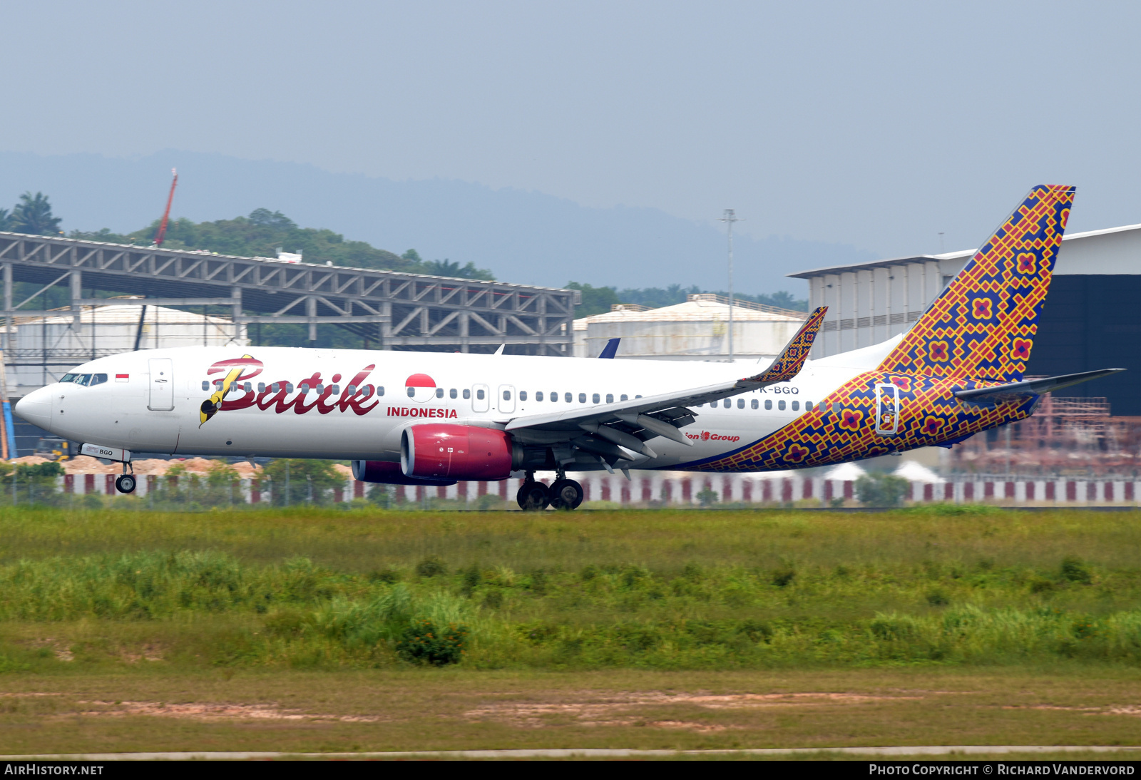 Aircraft Photo of PK-BGQ | Boeing 737-86N | Batik Air | AirHistory.net #699387