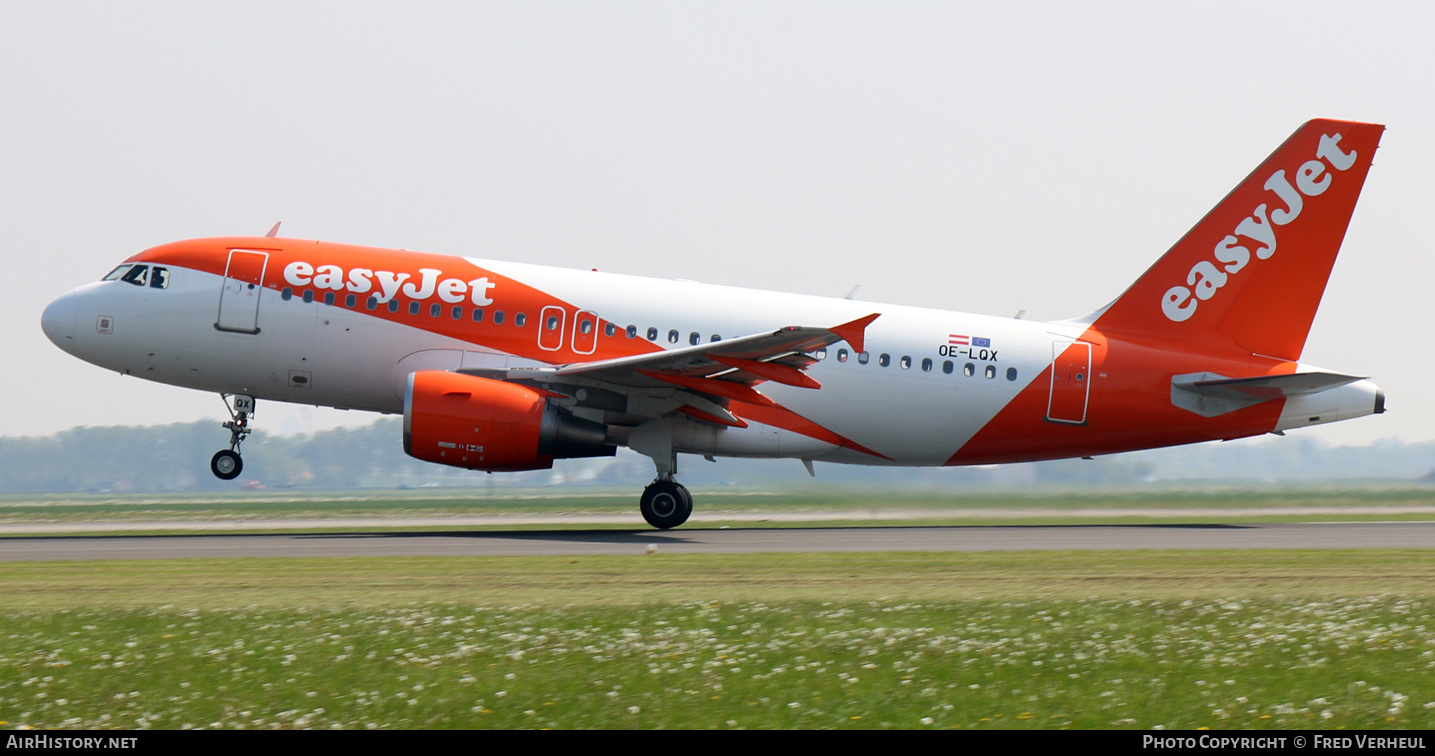 Aircraft Photo of OE-LQX | Airbus A319-111 | EasyJet | AirHistory.net #699413