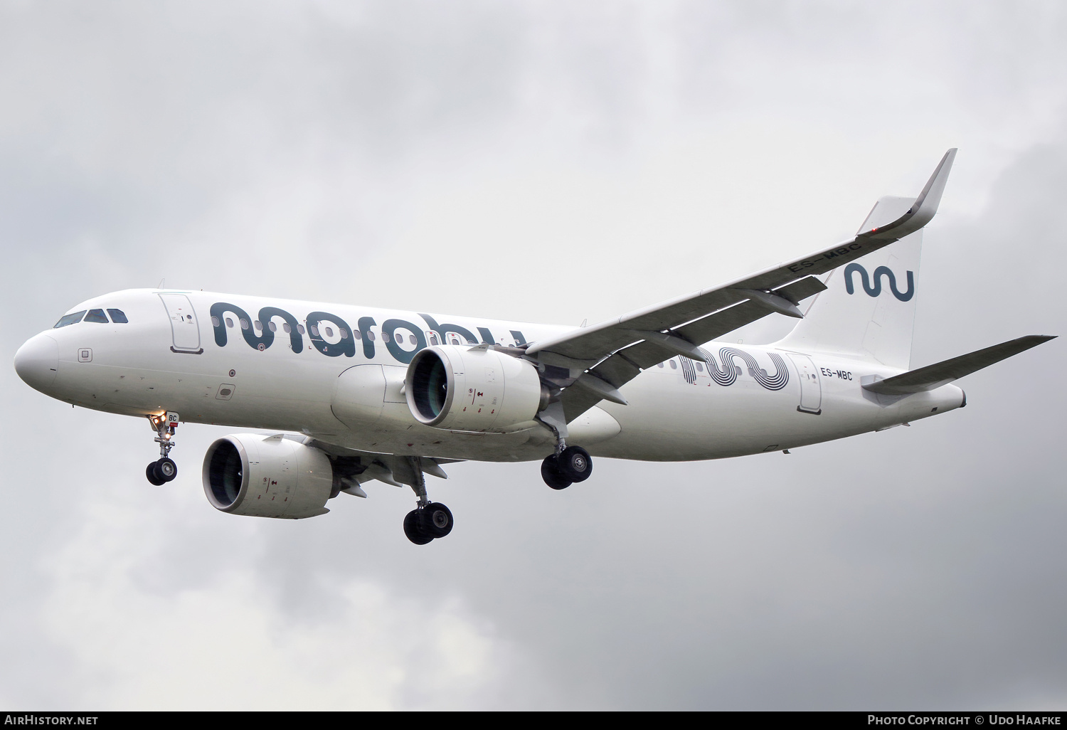 Aircraft Photo of ES-MBC | Airbus A320-271N | Marabu Airlines | AirHistory.net #699456