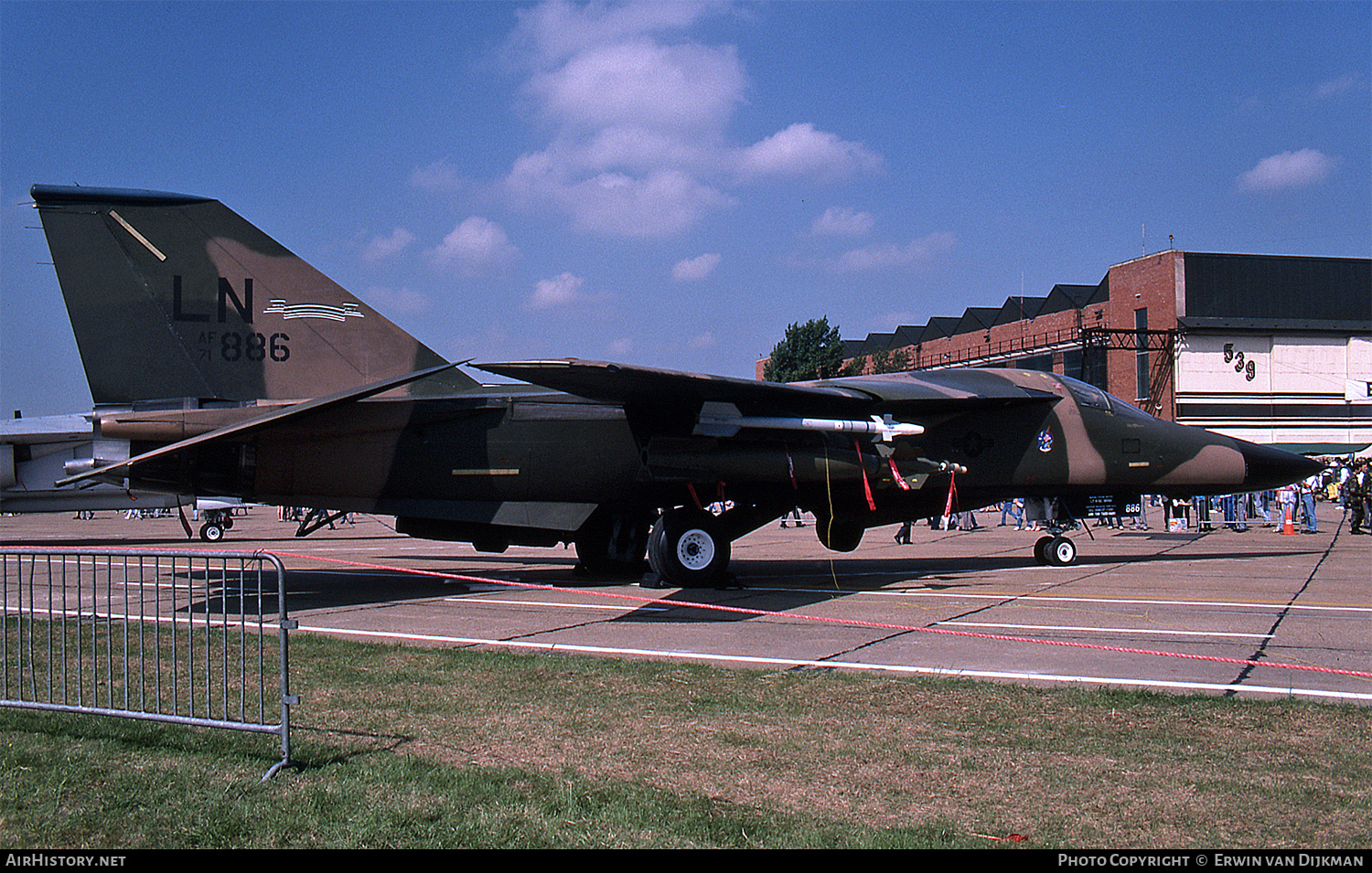 Aircraft Photo of 71-0886 | General Dynamics F-111F Aardvark | USA - Air Force | AirHistory.net #699462