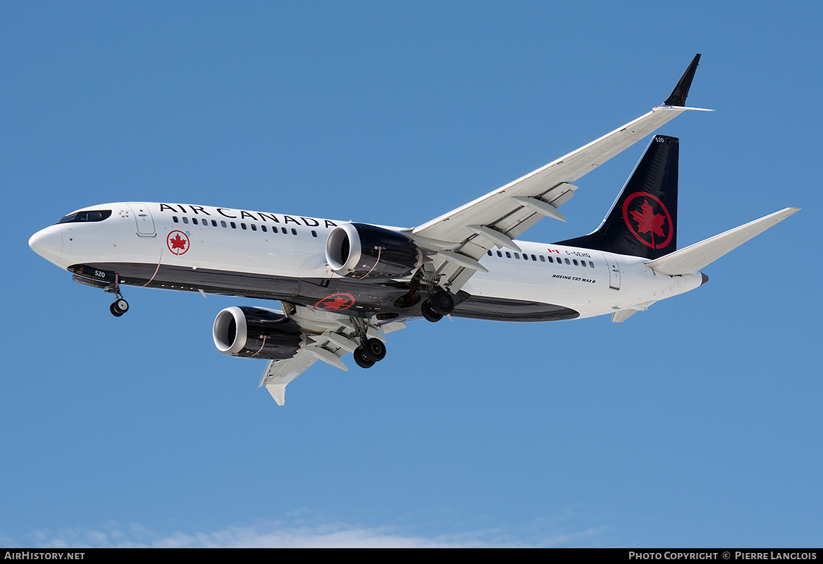 Aircraft Photo of C-GEHQ | Boeing 737-8 Max 8 | Air Canada | AirHistory.net #699470