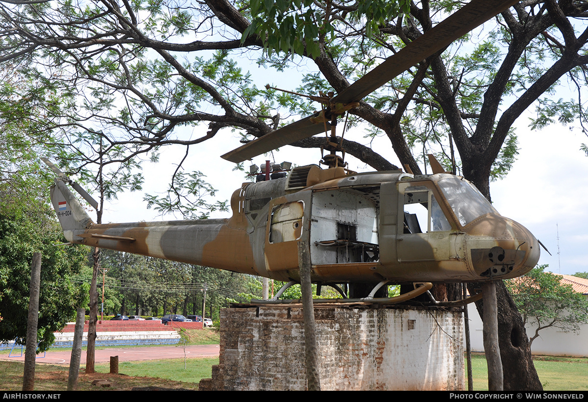 Aircraft Photo of PR-H-004 | Bell UH-1B Iroquois | Paraguay - Air Force | AirHistory.net #699474