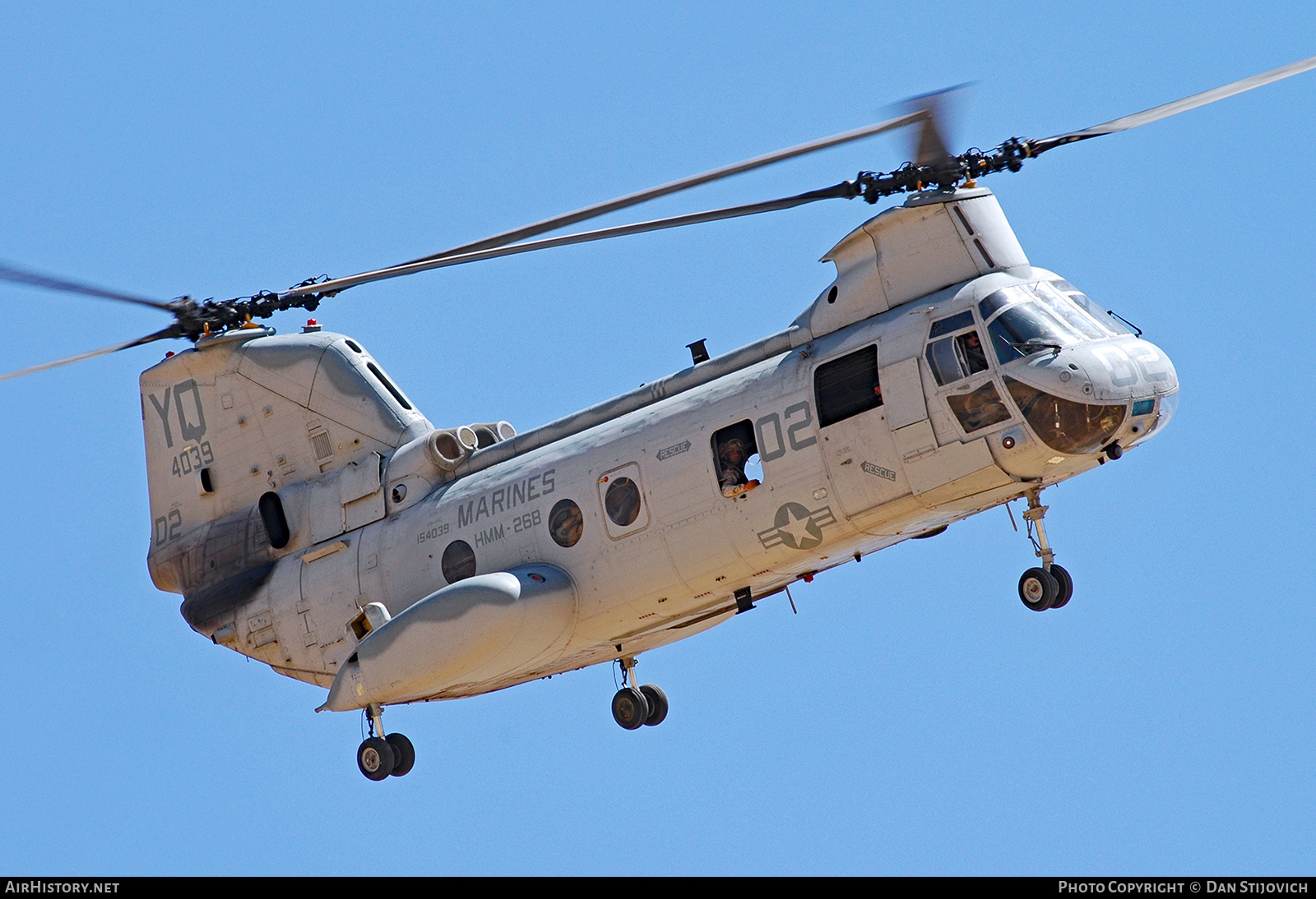 Aircraft Photo of 154039 / 4039 | Boeing Vertol CH-46E Sea Knight | USA - Marines | AirHistory.net #699506