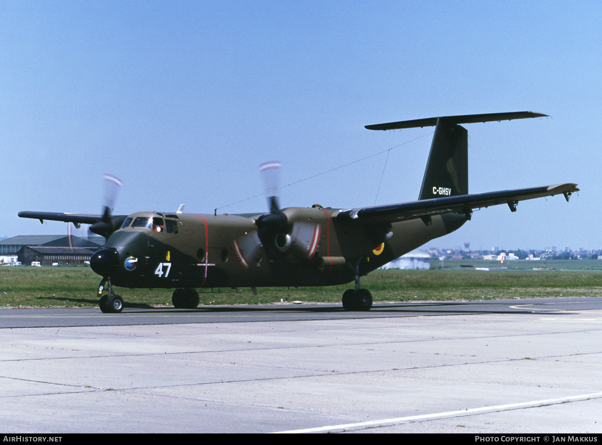 Aircraft Photo of C-GHSV | De Havilland Canada DHC-5D Buffalo | Cameroon - Air Force | AirHistory.net #699516