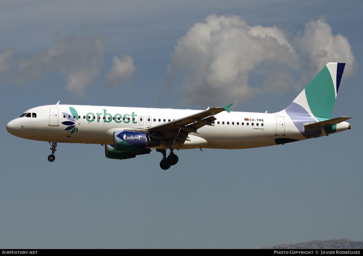Aircraft Photo of CS-TRK | Airbus A320-214 | Orbest | AirHistory.net #699529