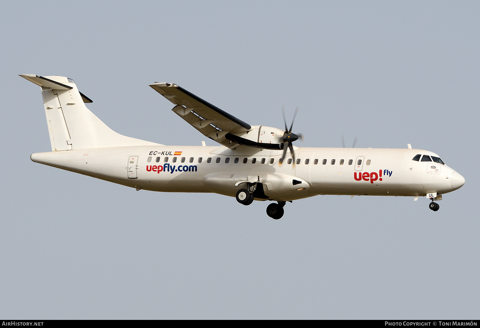 Aircraft Photo of EC-KUL | ATR ATR-72-500 (ATR-72-212A) | Uep!Fly | AirHistory.net #699530