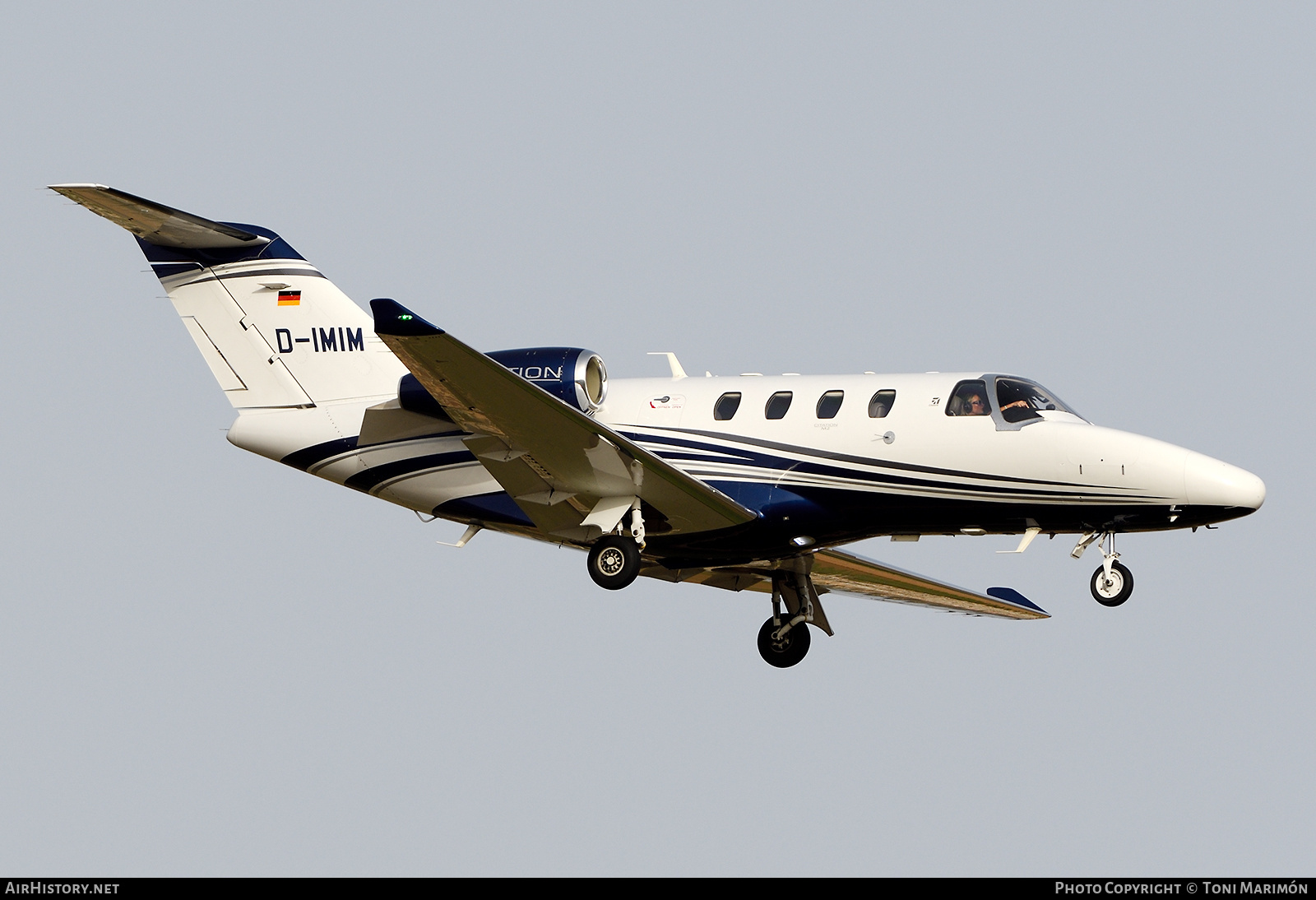 Aircraft Photo of D-IMIM | Cessna 525 CitationJet M2 | AirHistory.net #699556