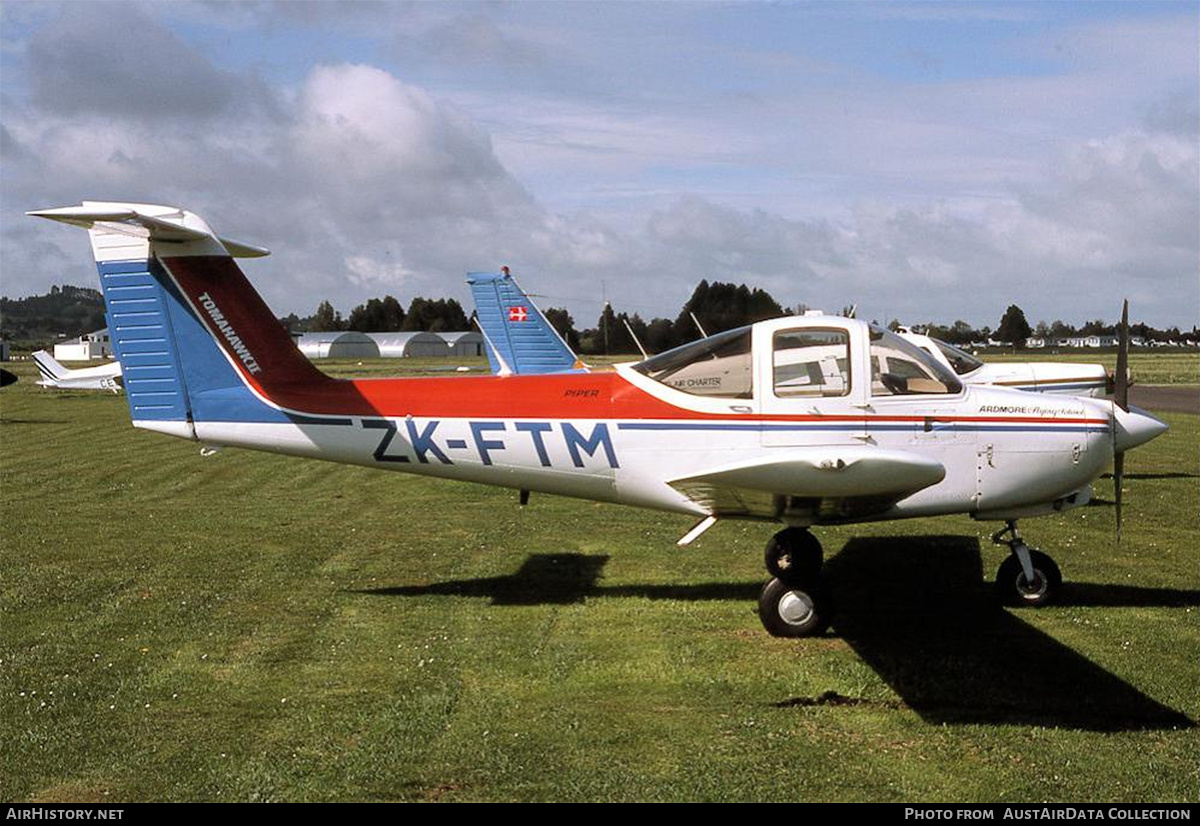 Aircraft Photo of ZK-FTM | Piper PA-38-112 Tomahawk | Ardmore Flying School | AirHistory.net #699572