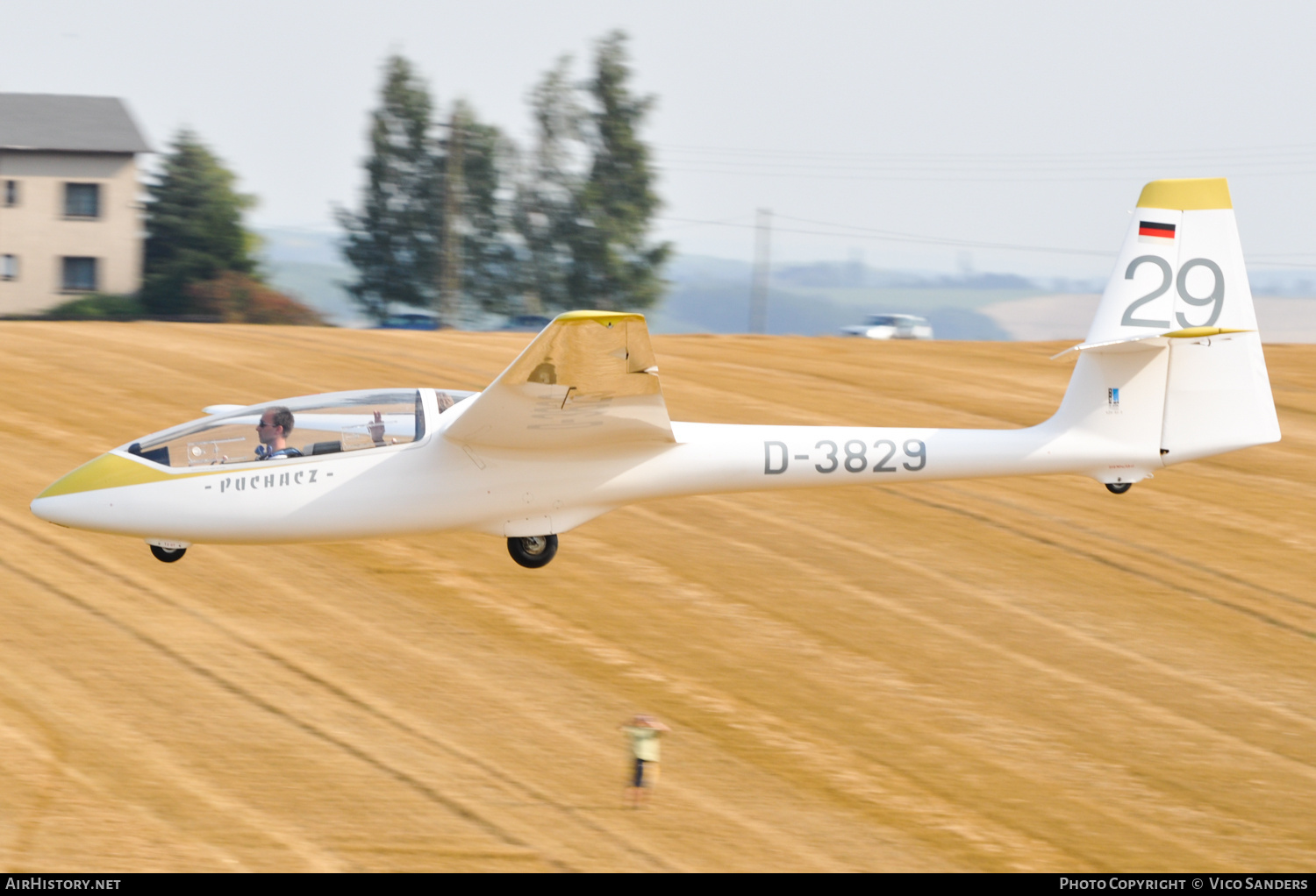 Aircraft Photo of D-3829 | PZL-Bielsko SZD-50-3 Puchacz | AirHistory.net #699600
