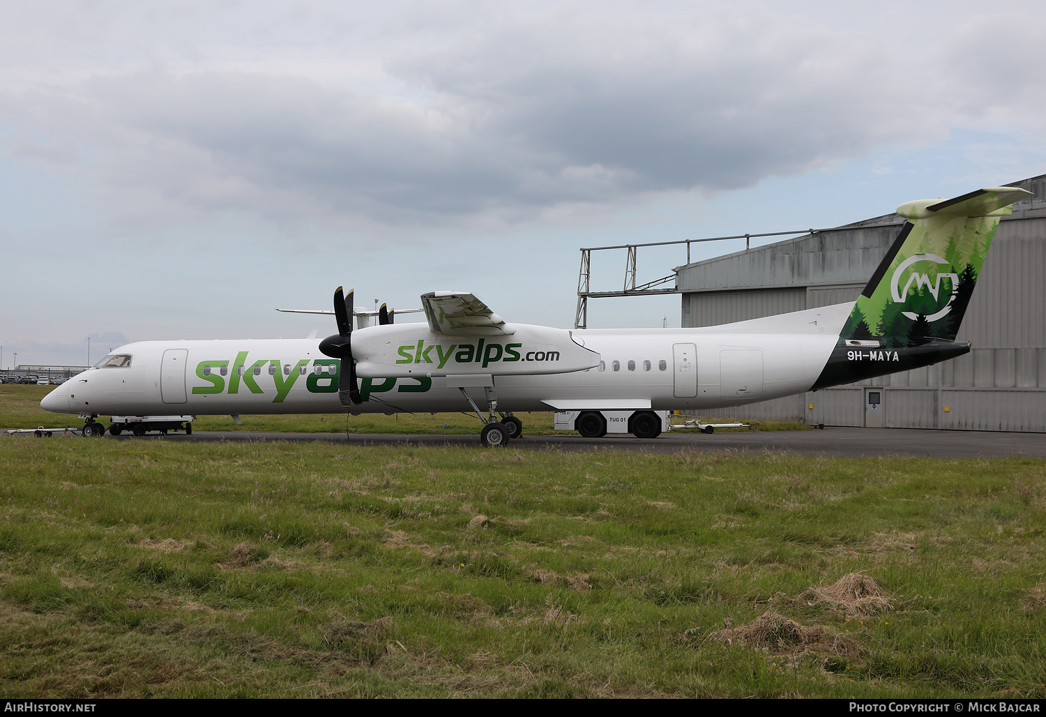 Aircraft Photo of 9H-MAYA | Bombardier DHC-8-402 Dash 8 | SkyAlps | AirHistory.net #699606