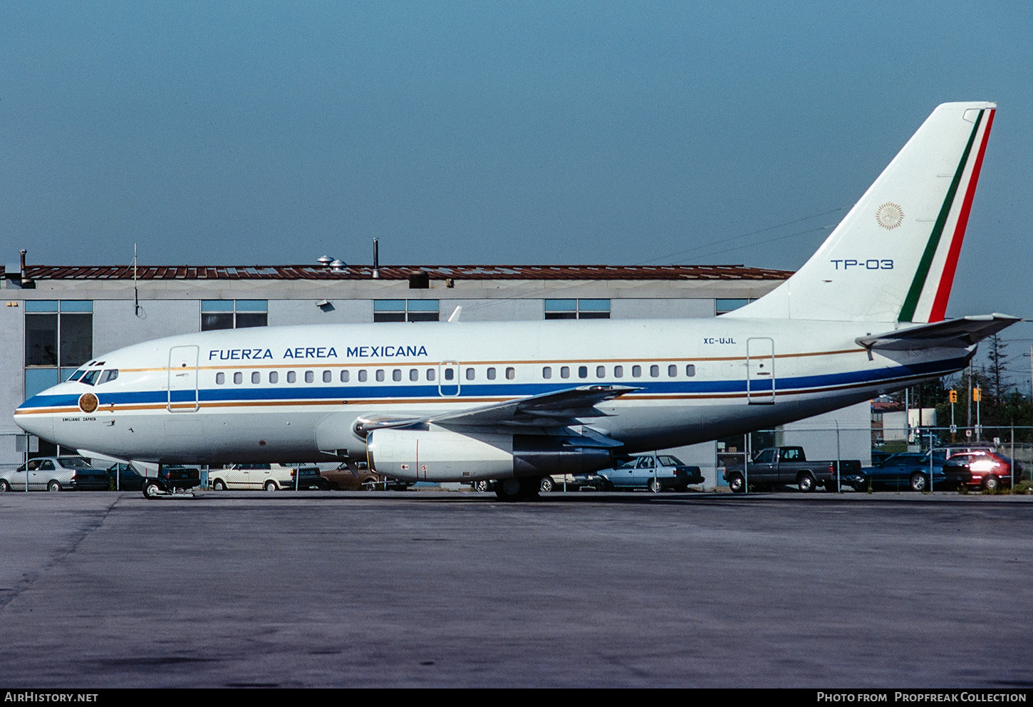 Aircraft Photo of TP-03 | Boeing 737-112 | Mexico - Air Force | AirHistory.net #699629