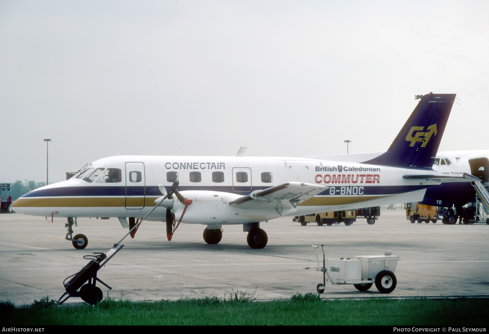 Aircraft Photo of G-BNOC | Embraer EMB-110P1 Bandeirante | British Caledonian Commuter | AirHistory.net #699637