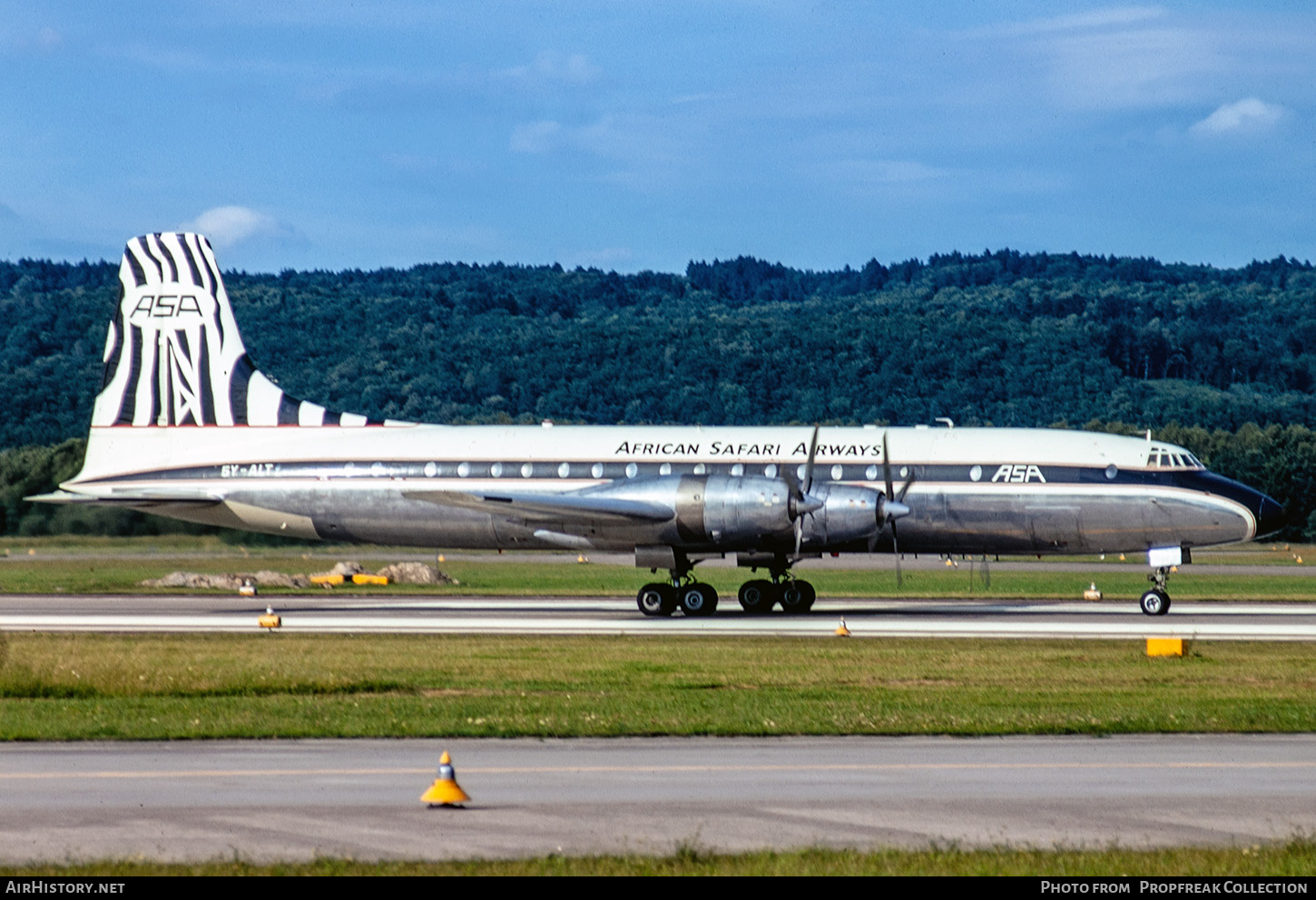 Aircraft Photo of 5Y-ALT | Bristol 175 Britannia 313 | African Safari Airways - ASA | AirHistory.net #699659