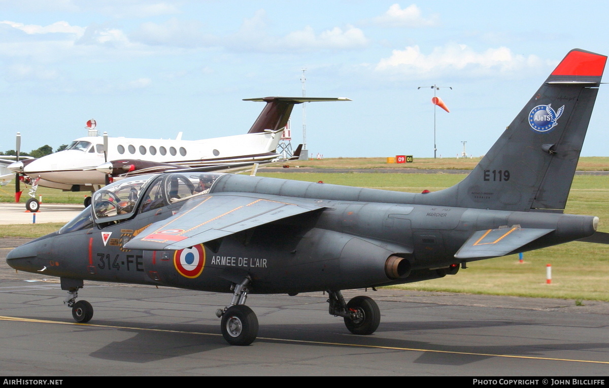 Aircraft Photo of E119 | Dassault-Dornier Alpha Jet E | France - Air Force | AirHistory.net #699675