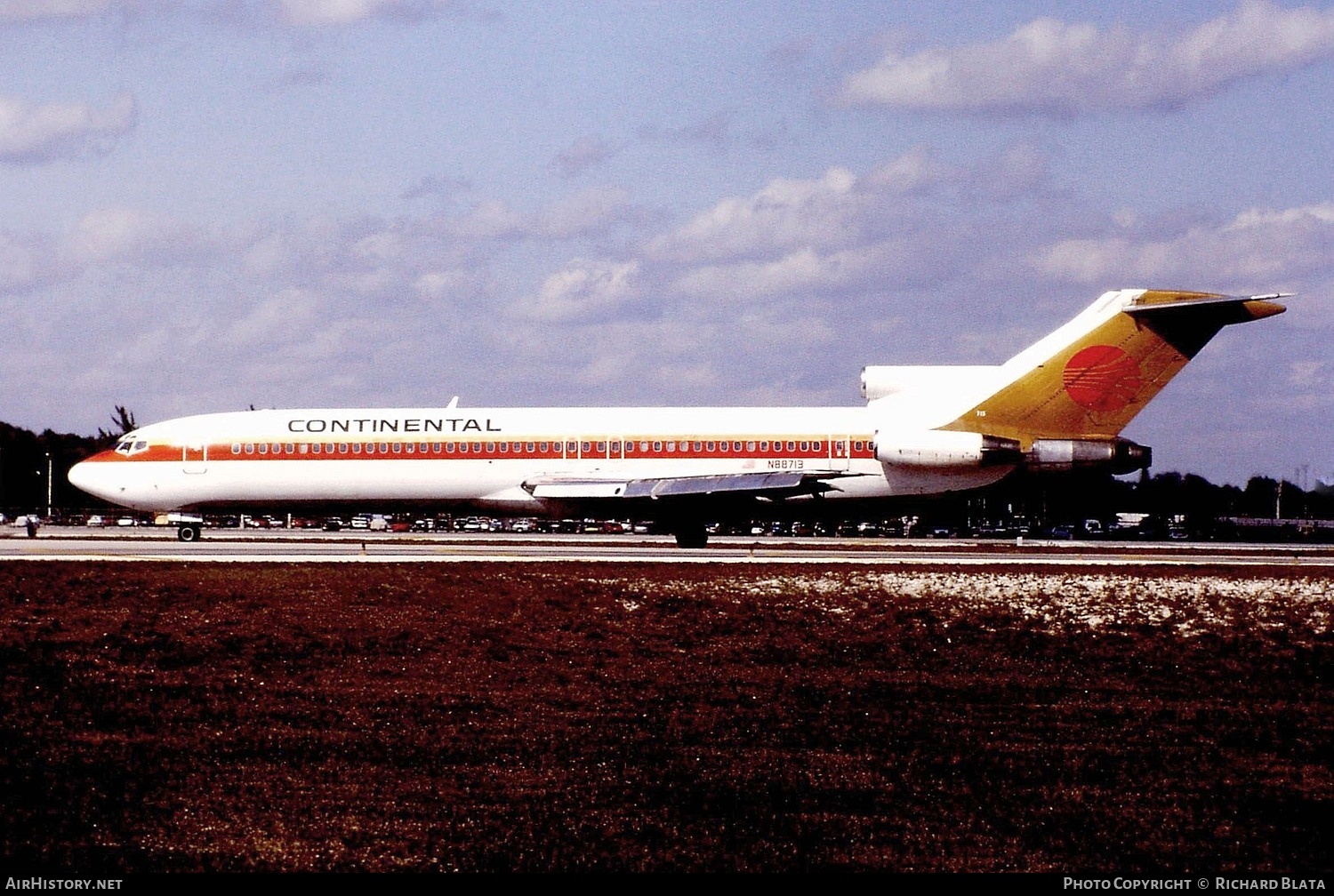 Aircraft Photo of N88713 | Boeing 727-224 | Continental Airlines | AirHistory.net #699681