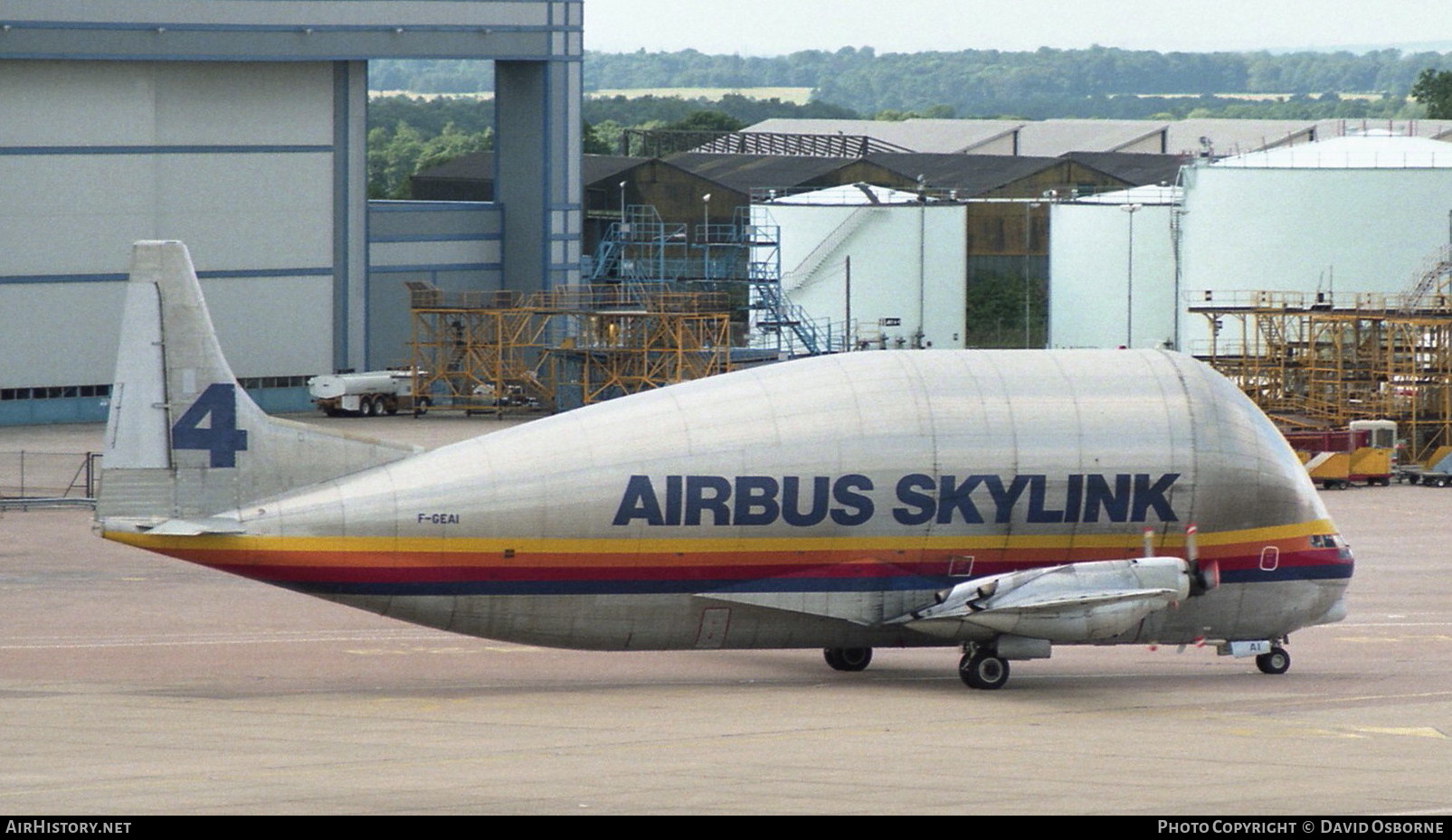 Aircraft Photo of F-GEAI | Aero Spacelines 377SGT Super Guppy Turbine | Airbus Skylink | AirHistory.net #699689