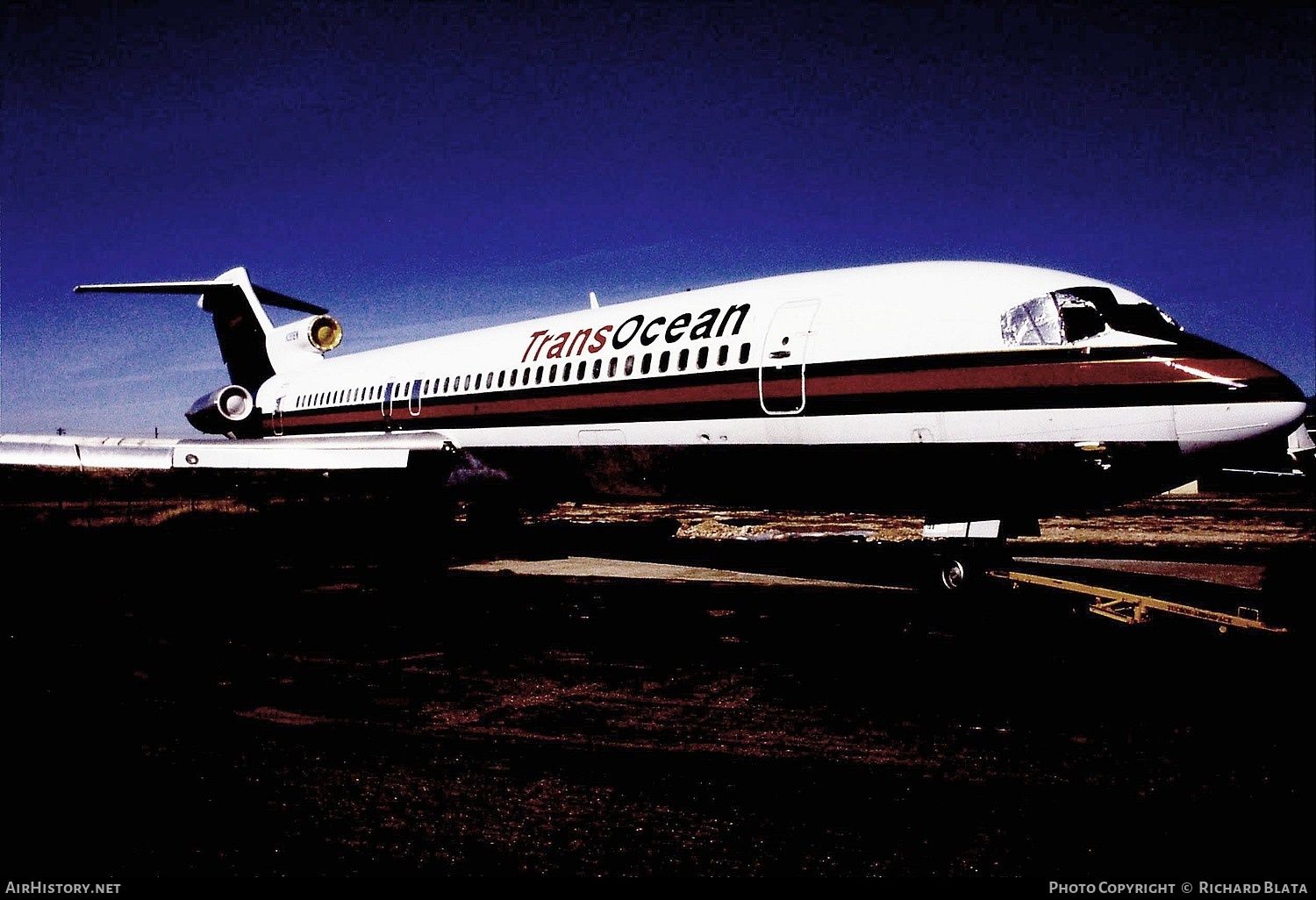 Aircraft Photo of N2818W | Boeing 727-247/Adv | Trans Ocean Airways | AirHistory.net #699692