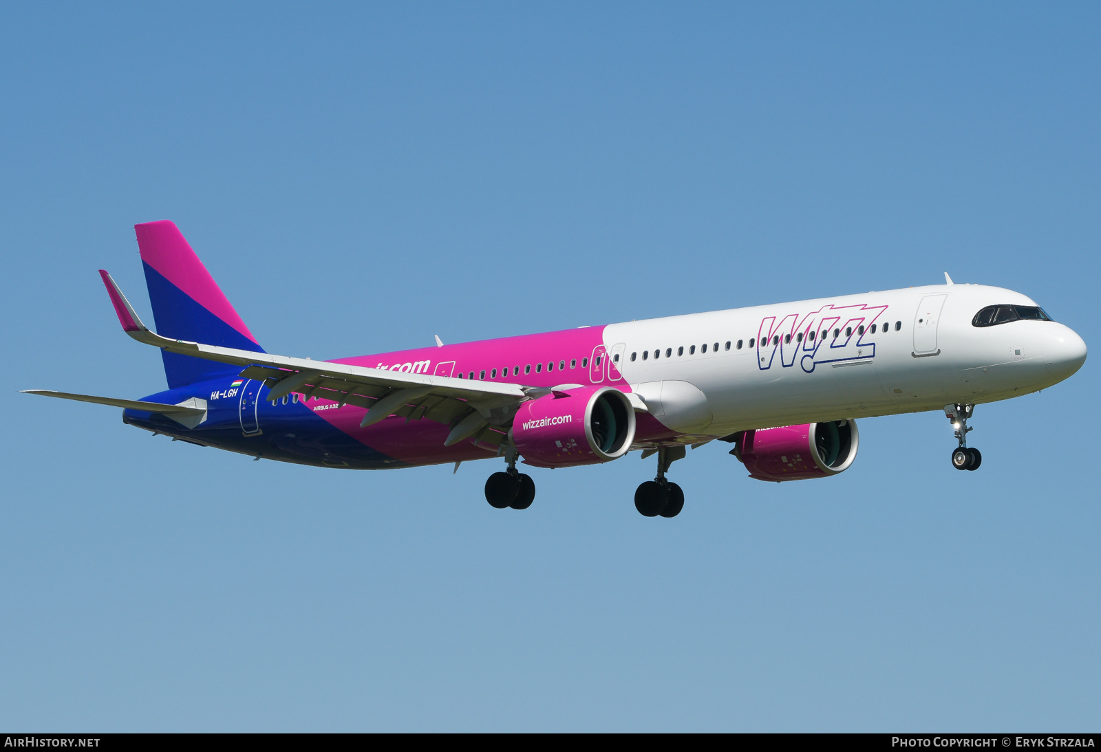Aircraft Photo of HA-LGH | Airbus A321-271NX | Wizz Air | AirHistory.net #699697