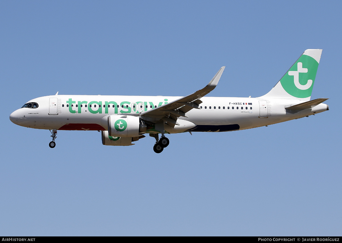 Aircraft Photo of F-HXSC | Airbus A320-252N | Transavia | AirHistory.net #699703