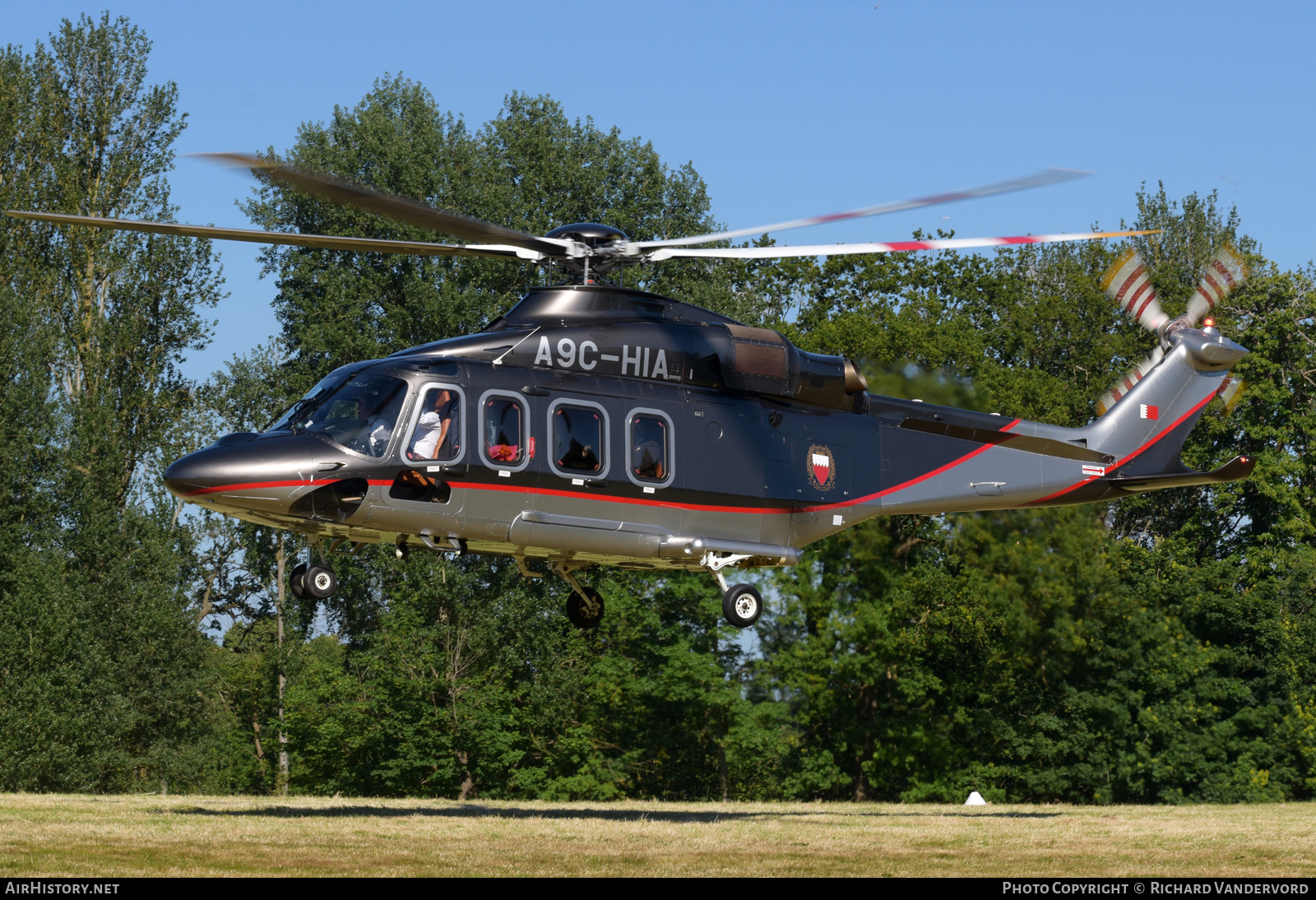 Aircraft Photo of A9C-HIA | AgustaWestland AW-139 | Bahrain Royal Flight | AirHistory.net #699724
