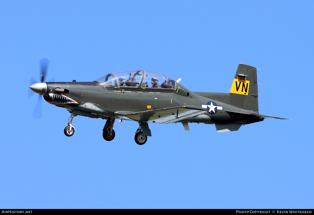 Aircraft Photo of 04-3741 | Raytheon T-6A Texan II | USA - Air Force | AirHistory.net #699726